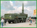 D'ici fin 2010, l'armée russe se dotera de cinq nouveaux missiles opérationnels tactiques Iskander-M, a déclaré samedi à Moscou le chef des troupes balistiques et de l'artillerie Sergueï Bogatinov. "L'armée sera dotée de cinq missiles Iskander-M, comme l'a d'ailleurs confirmé le président. Ce sera fait d'ici fin 2010 nous permettant de former une première brigade de missiles, dotée d'Iskanders-M", a indiqué M.Bogatinov.