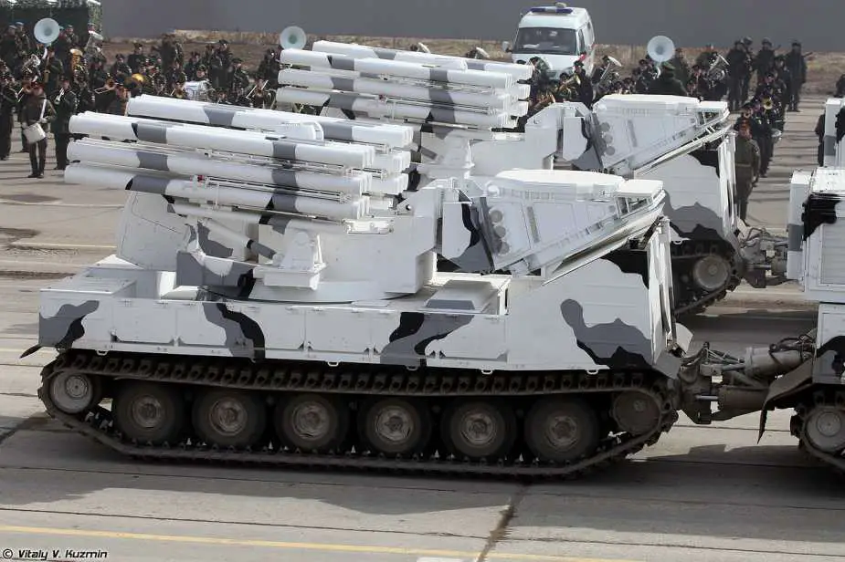 Pantsir SA Arctic short range air defense missile system Russia Russian army military equipment details 002
