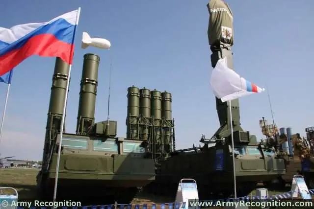 Russian-made S-300VM air defense missile system