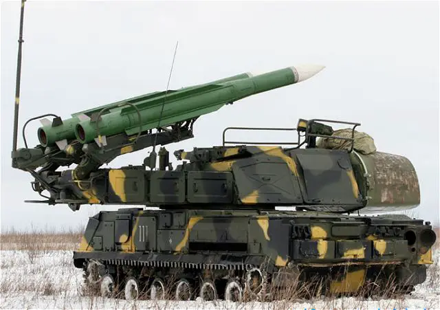 9K37 BUK-M1 SA-11 Gadfly technical data sheet specifications information description pictures photos images identification intelligence Russia Russian army ground-to-air missile air defense armoured vehicle