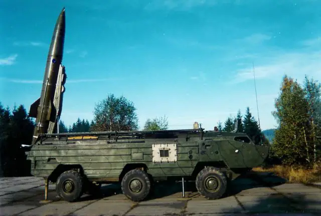 SS-21 Scarab 9M79 Tochka short-range ballistic missile data ...