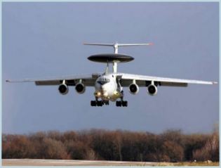 A-50 A-50U AWACS Beriev Mainstay technical data sheet specifications intelligence description information identification pictures photos images video Russia Russian Air Force defence industry technology airborne warning and control system aircraft