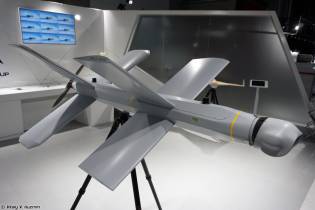 Lancet 3 loitering munition suicide kamikaze drone Zala Aero Russia front view 001