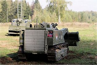 Uran-6 MRTK-R unmanned multifunctional demining system robot data sheet specifications information description pictures photos images video intelligence identification Russia Russian Military army defence industry military technology equipment