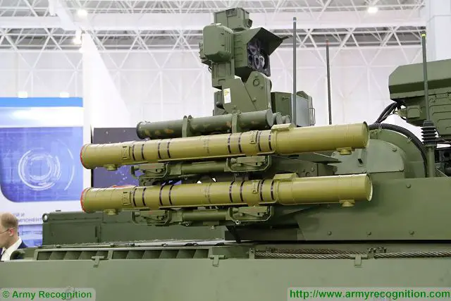 Uran-9 UGCV UGV Unmanned Ground Combat Vehicle technical data sheet specifications pictures video information description intelligence identification photos images Russia Russian Military army defence industry military technology equipment