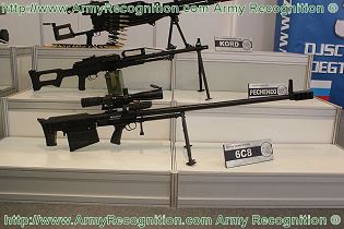 6s8  6s8-1 12.7mm Degtyarev sniper rifle technical data sheet specifications information description pictures photos images video intelligence identification Russia Russian army defence industry military technology 