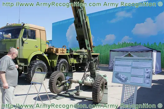 NONA-M1 2B23 120mm mortar technical data sheet specifications information description pictures photos images video intelligence identification Russia Russian army defence industry military technology 