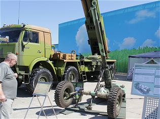 NONA-M1 2B23 120mm mortar technical data sheet specifications information description pictures photos images video intelligence identification Russia Russian army defence industry military technology 