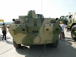 2S23 Nona-SVK 120mm wheeled self-propelled mortar carrier technical data sheet specifications information description pictures photos images intelligence identification intelligence Russia Russian army defence industry military technology