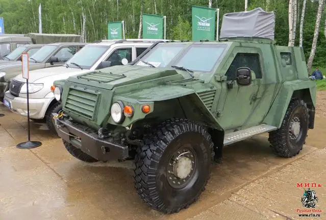The new Russian-made 4x4 light armoured vehicle "Ansyr" has successfully performed its first trial tests. This information was released during a defense event organized by the Russian Ministry of Defence. This new vehicle is developed in collaboration with the Ministry of Internal Affairs of Russia.