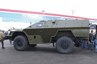 BPM-97 KAMAZ-43269 Vystrel 4x4 armoured vehicle personnel carrier technical data sheet specifications information description pictures photos images video intelligence identification Russia Russian Military army defence industry military technology equipment