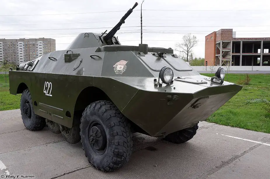 BRDM 2 4x4 wheeled reconnaissance armored vehicle Russia 925 001