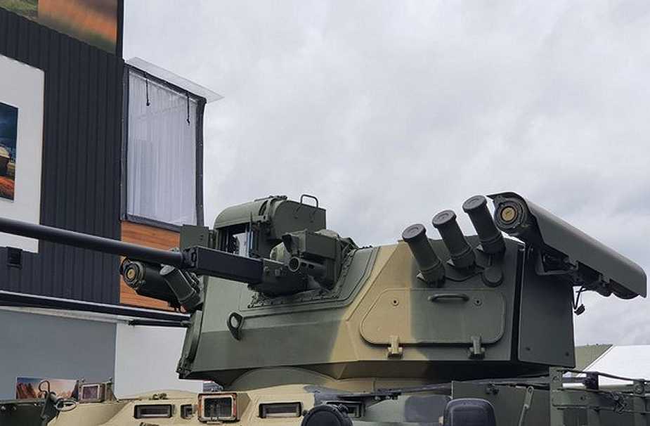 BTR 22 APC 8x8 wheeled armored personnel carrier vehicle Russia details 001