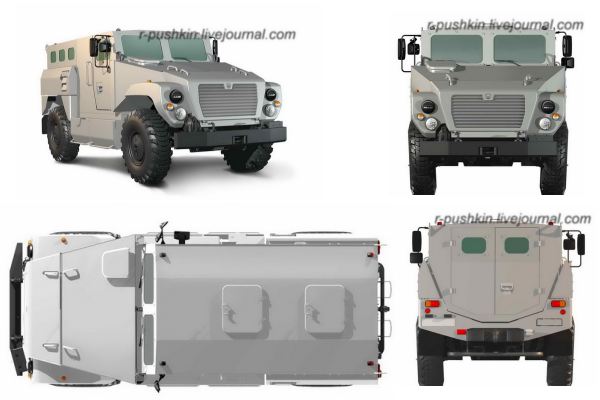 SPM-3 MEDVED Bear special police armoured vehicle technical data sheet specifications information description pictures photos images identification intelligence Russia Russian defence industry ballistic enhanced armour