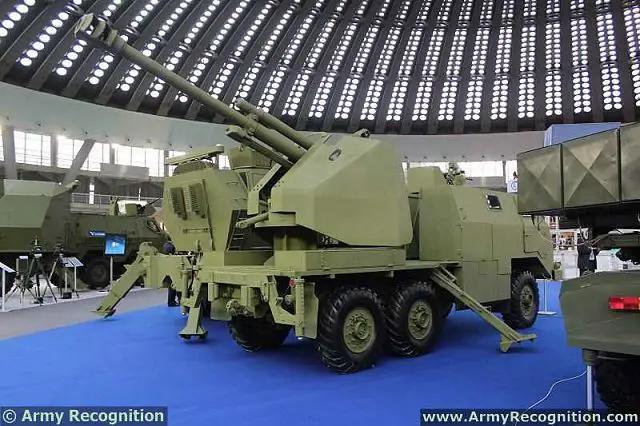 The M09 105 mm self-propelled howitzer developed by Yugoimport uses a new 33 caliber barrel which can fire all ammunitions developed for the US M101 howitzer. The system has a maximum range of 18,000 m. The gun mount is not turreted though and features only a shield protection on the 180° frontal arc. On the move, all five crew members are hosted in the forward cabin which features a Level 1 protection.