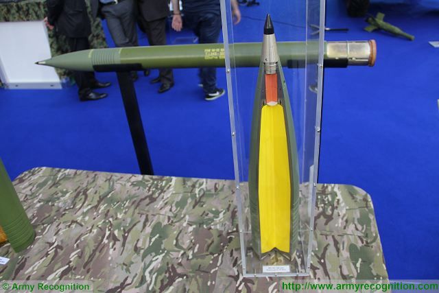 At Partner 2015, International Defense Exhibition in Serbia, Serbian Defense Company Yugoimport presents the new BR-VZ-128 M15 FRAG, an air-to-ground rocket which can be used by fixed or rotary wing aircraft. The new rockets can be launched from the four barrel L-128-04 rocket launcher.