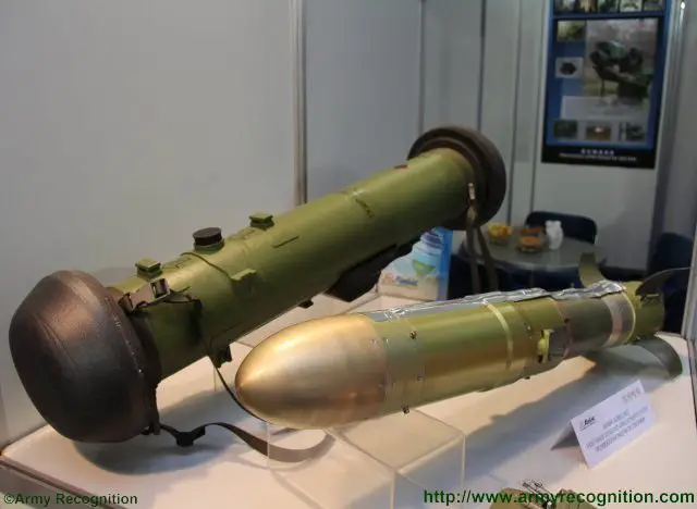 Bumbar short range portable anti tank missile highlighted at PARTNER 2015 640 002