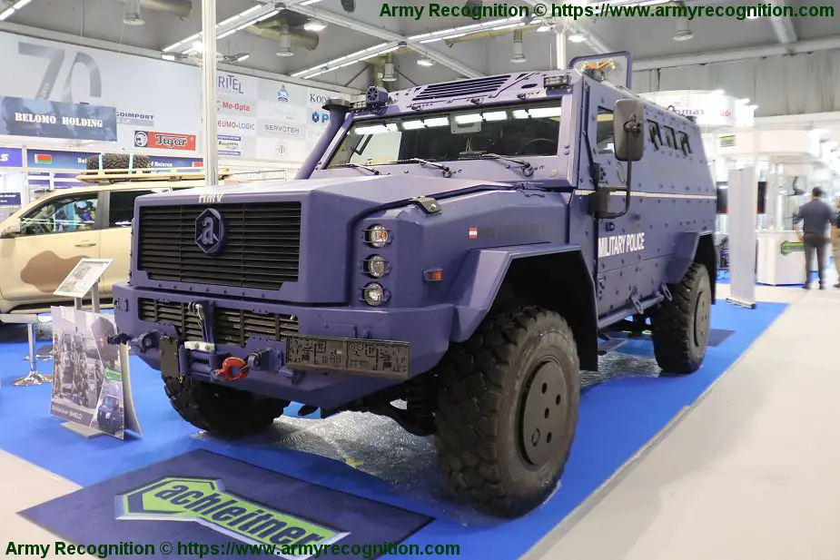 Achleitner promotes its range of security and military vehicles Partner 2019 Serbia 925 003