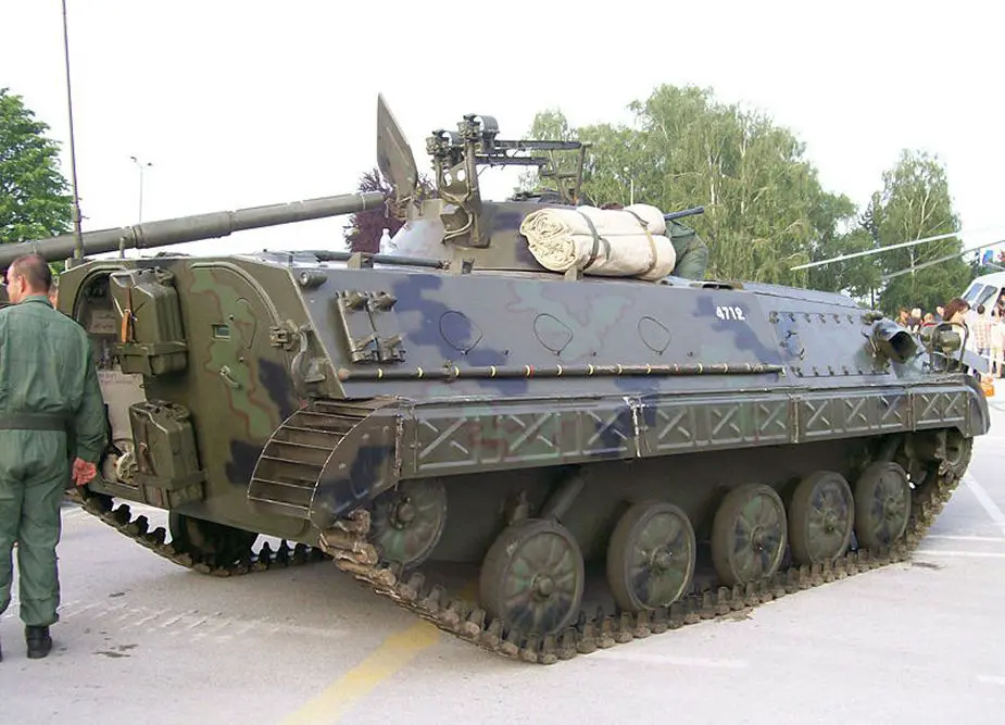 BVP M80A Infantry Fighting Vehicle Serbian Army 3