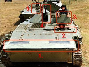 BVP M80A Details Front Yugoslavia 01