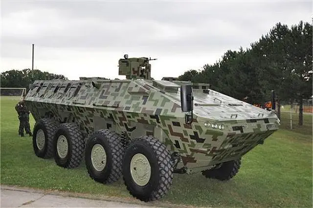 Lazar 3 8x8 wheeled armoured vehicle personnel carrier YugoImport Serbia Serbian defense industry 640 001