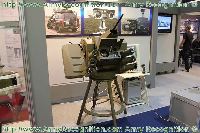 The ZSRD07 Weapon Station is a light remote controlled weapon system designed to be integrated to wheeled or tracked vehicles, especially to light armoured vehicles (LAV 4x4). This light remote weapon station is armed with 7.62 mm calibre machine gun as Russian PKT. To increase self-protection of the vehicle, the turret is also equipped with smoke grenade dischargers mouted to each side of the main armament. 