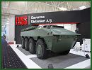 The Turkish Company FNSS introduces the PARS 8x8 armoured vehicle personnel carrier at IDEB 2014, the International Defence Exhibition of Bratislava. During field trials held in the UNited Arab Emirtaes, the Pars demonstrated remarkable cross-country desert mobility. It also has full amphibious capability without preparation, utilizing the wheels for propulsion while swimming.