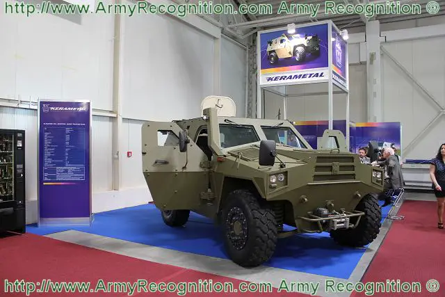 At the International Defence Exhibition of Bratislava IDEB 2012, the Slovak Company Kerametal presents a new variant of its range of armoured vehicle, the Aligator 4x4 Master. The new vehicle is based to the standard version of the Aligator personnel carrier family but fitted with a new chassis to increase mobility and payload. 
