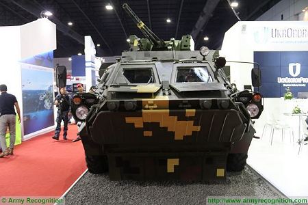 BTR 4E APC 8x8 wheeled armoured vehicle personnel carrier UKraine Ukrainian army defense industry front view 001