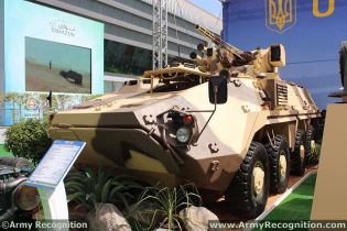 BTR-4MV APC 8x8 armoured vehicle personnel carrier technical data sheet specifications description information intelligence pictures photos images identification Ukraine Ukrainian defense industry military technology army