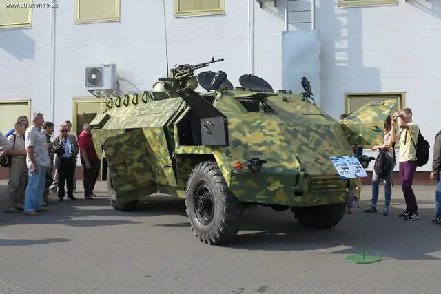 During the latest defense exhibition in Ukraine, the Company Zhytomyr Armored Plant SE affiliated with Ukroboronprom has presented a new concept of 4x4 armoured vehicle which can use a full range of all-terrain tactical vehicle chassis.
