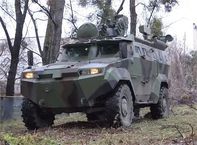According an Ukrainian media, the Kyiv PJSC will make trial test of its new 4x4 armoured vehicle personnel carrier called "Triton". The first prototype of the vehicle was built in September 2015. A total of 62 Triton armoured vehicles has been ordered by the Ukrainian Border Guard equipped with reconnaissance and observation equipment to control the Ukrainian-Russian border. 