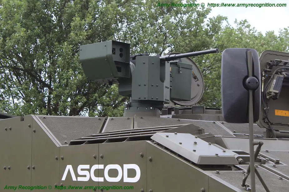 ASCOD IFV Infantry Fighting Vehicle tracked armoured General Dynamics European Land Systems Rafael turret APC details 001