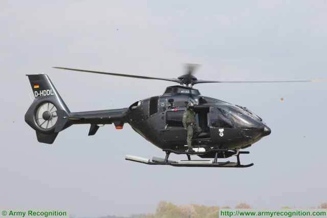 The EC135 is a twin-engine light utility helicopter designed, produced and manufactured by the French aviation Company Eurocopter. The EC135’s high endurance and extended range enables this helicopter to perform a full range of mission requirements, while carrying more payload over longer distances than any twin-engine aircraft in its class.