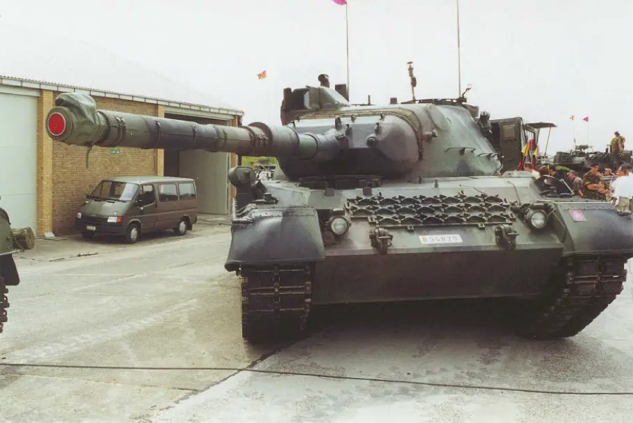 Leopard 1A5 main battle tank Belgian army Belgium technical data sheet