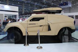 Cockerill i X 4x4 integrated interceptor fast combat stealth wheeled armored vehicle left side view 001