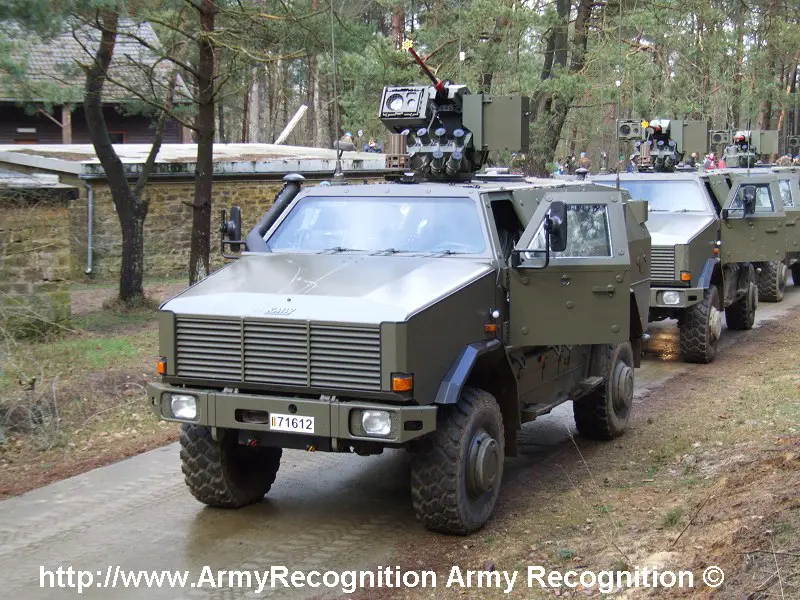 Dingo 2 MPPV multipurpose protected wheeled armoured vehicle personnel carrier Belgian army