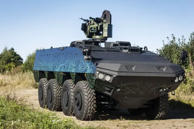 In September 2013, Patria has launched its new vehicle concept, the Patria AMV XP during the Defense Exhibition DSEI in London, United Kingdom. Since then the vehicle has been tested and fine-tuned in very challenging tests for the future needs of customers. Patria sets a new standard for the future 8x8 armoured wheeled vehicles. Spacious interior and high payload carrying capability provide a platform for future customer variants, allowing the simultaneous integration of weapon systems, protection and crew equipment.