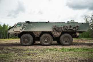Patria_6x6_APC_Finland_Left_View