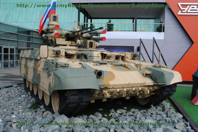 Russian enterprises will promote a number of their newest developments at the Eurosatory 2012 International Land Security and Defence exhibition held in Paris, France, on 11-15 June 2012. Major items of interest are the modernized T-90S MBT, BMPT tank support combat vehicle, Kornet-EM antitank missile system based on the Tigr armoured car, and Ural 6x6 hardened truck.