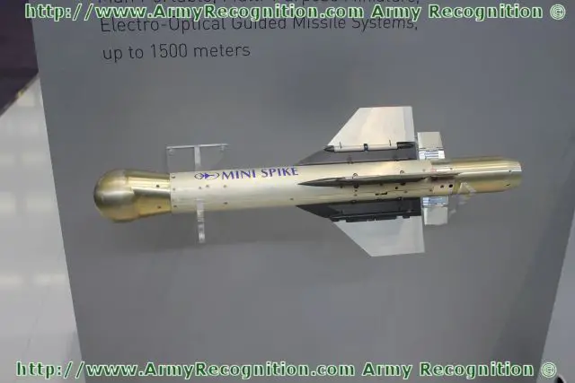Mini Spike guided missile