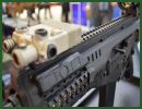 Beretta reveals an evolution of his ARX called ARX Intelligent Rail during Eurosatory 2014.This new version allow a better exploitation of the electronic accessories mounted on the weapon