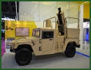 At Eurosatory 2014, the Israeli Defense Company Elbit Systems has showcased its latest autonomous 120mm Recoil Mortar System (RMS) for lightweight 4x4 combat vehicles. The mortar system was mounted on an HUMVEE 4x4 light tactical vehicle.