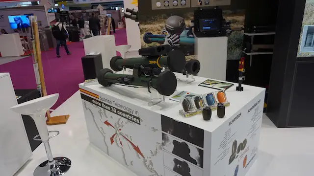 Eurosatory 2016 Instalaza showcased its confined spaces AT launcher C90