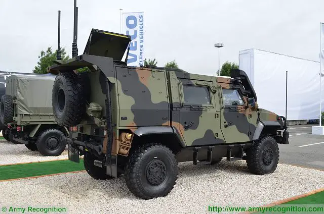 The Italian Company IVECO unveils the LMV 2, a new version of its combat proven LMV (Light Multirole Vehicle) at Eurosatory 2016, the international land and airland defence and security exhibition in Paris, France. Since its launch, the Light Multirole Vehicle (LMV) has been subject to continuous development, most typically deriving from lessons learned in the field, in order to meet the specific operational requirements of its users. 
