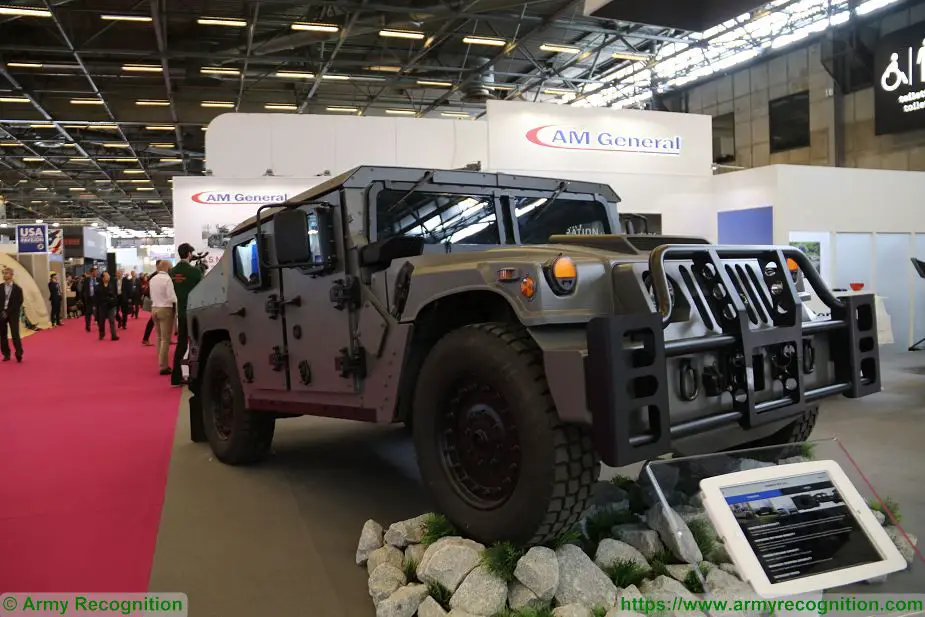 AM General Debuts New Light Tactical Vehicle NXT 360 at Eurosatory 2018 defense exhibition Paris 925 001