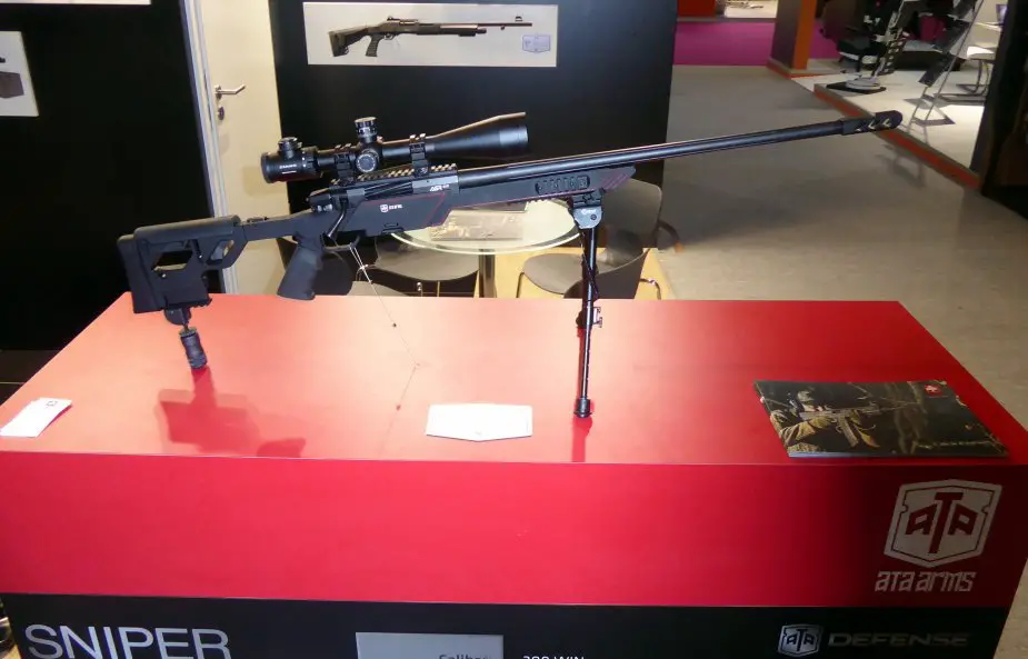 Eurosatory 2018 Turkish company ATA Arms unveils ASR 308 sniper rifle