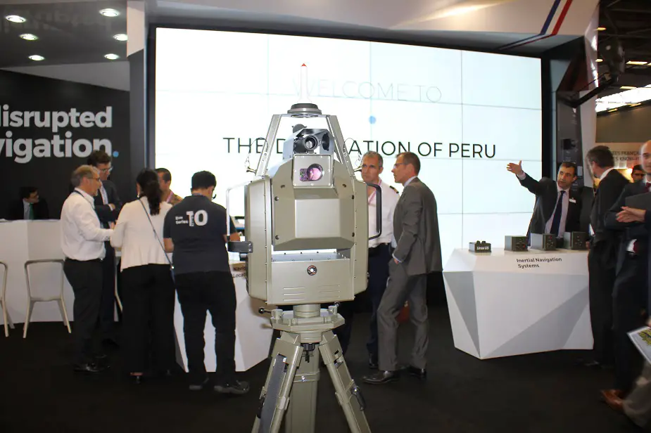 Eurosatory 2018 iXblue Launches New Revolutionary Gun Laying Topographic System