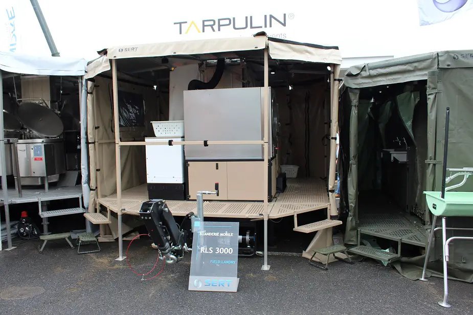 SERT FIELD LAUNDRY RLS 3000 Eurosatory 2018 2