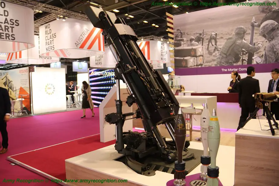 ST Engineering and Hirtenberger will offer 120mm mortar system to Europe 925 001